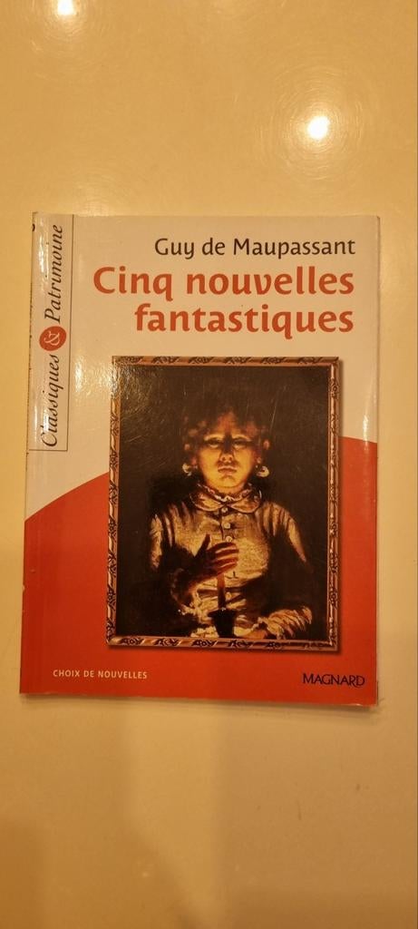 Livre "Cinq nouvelles fantastique ", Livres, Enlèvement, Utilisé, Philosophie de la culture, Guy de maupassant