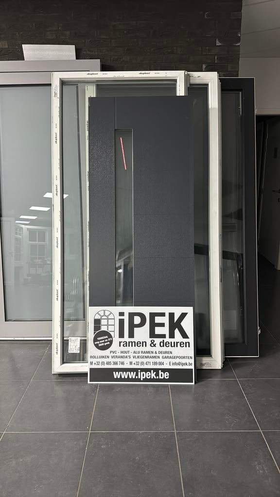 Ramen deuren pvc&alu kommerling aluplast, Doe-het-zelf en Bouw, Raamkozijn, Ophalen of Verzenden, Inclusief glas, Nieuw
