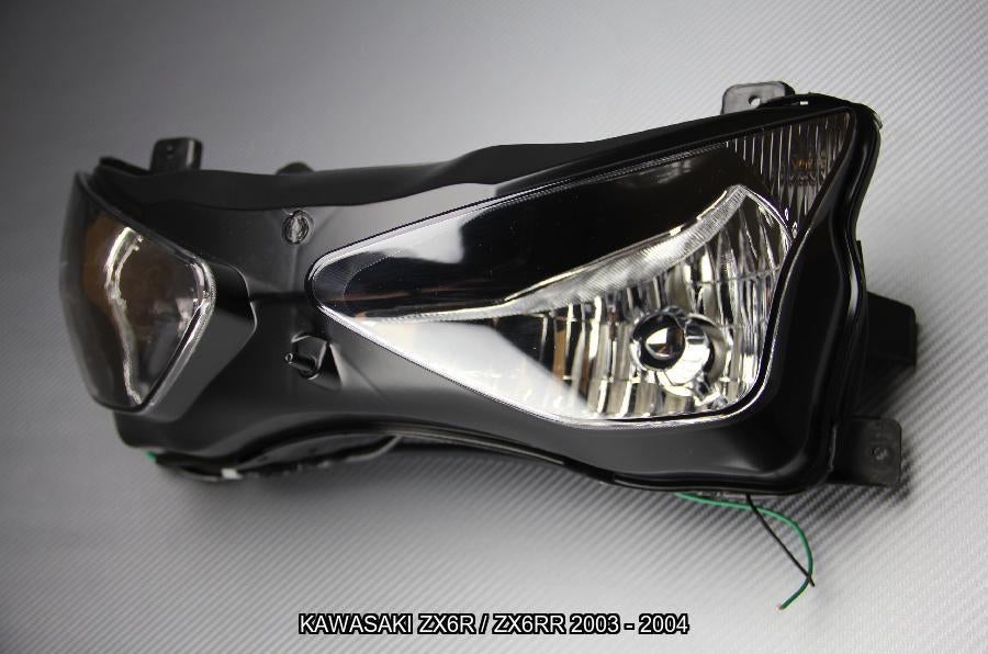 Phare / Optique AVDB avant KAWASAKI ZX6R / ZX6RR 2003 - 2004, Motos, Enlèvement ou Envoi, Neuf