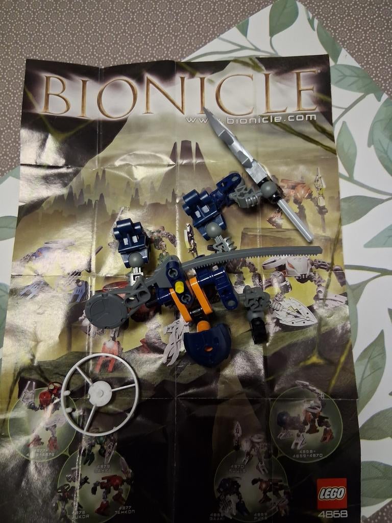 Lego Bionicle 4868 Rahaga Gaaki, Ophalen of Verzenden, Lego