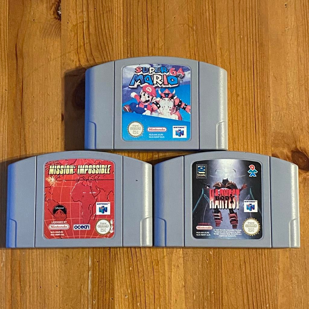 Super Mario 64, Mission Impossible, Harvest Body, Games en Spelcomputers, Ophalen of Verzenden