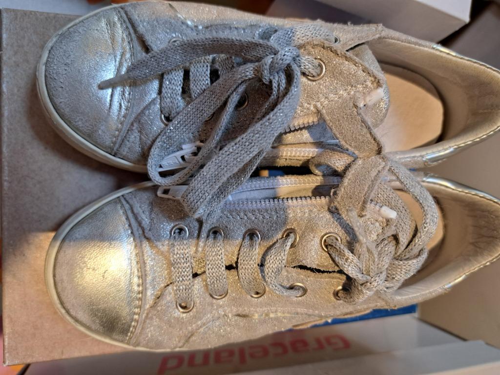 Sneakers grijs merk bana en co maat 29 meisjes, Kinderen en Baby's, Kinderkleding | Schoenen en Sokken, Gebruikt, Meisje, Ophalen of Verzenden