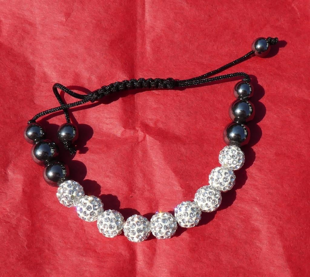 Prachtige nieuwe Swarovski-koordarmband, Handtassen en Accessoires, Armbanden, Ophalen of Verzenden, Nieuw, Overige kleuren