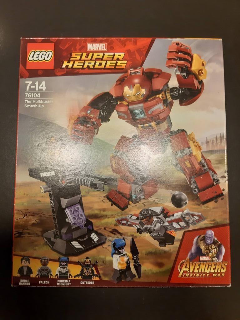 Lego 76104 Super Heroes Het Hulkbuster Duel, Ophalen of Verzenden, Complete set, Lego