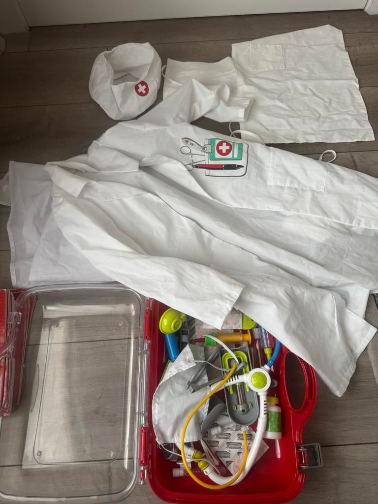 Equivera Dokterset Speelgoed  -, Kinderen en Baby's, Ophalen of Verzenden, Gebruikt