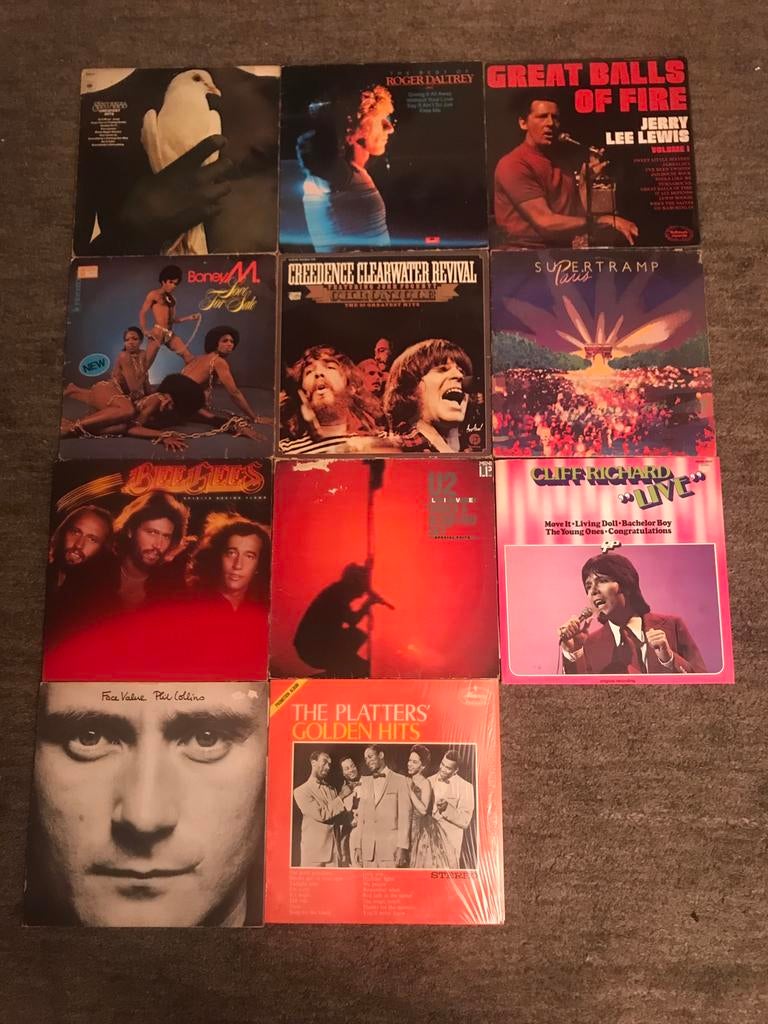 LOT LP’S 11 STUKS, Cd's en Dvd's, Vinyl | Overige Vinyl, Ophalen