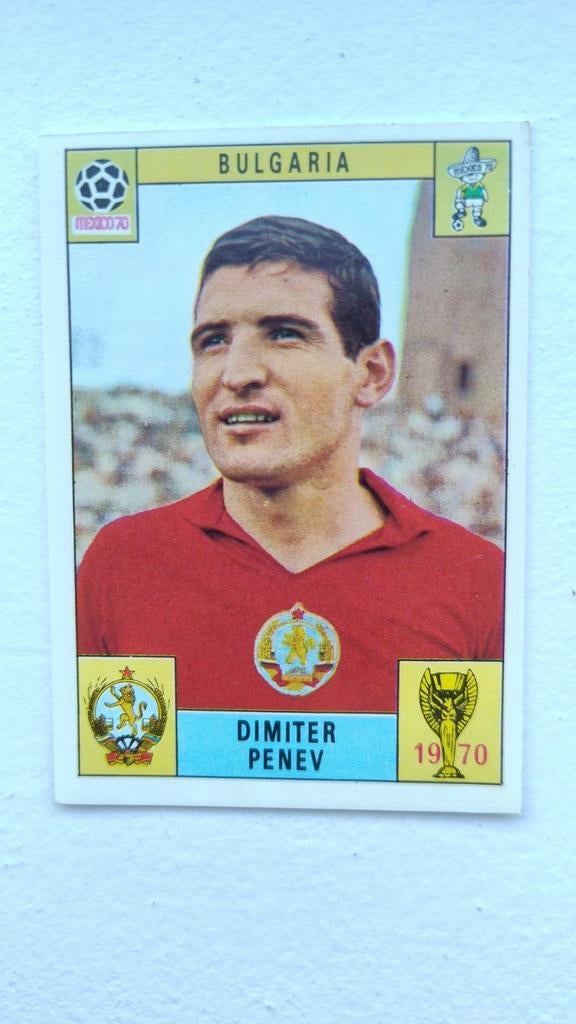 Panini Mexico 70 : Bulgarie - Dimiter Penev., Collections, Articles de Sport & Football, Enlèvement ou Envoi