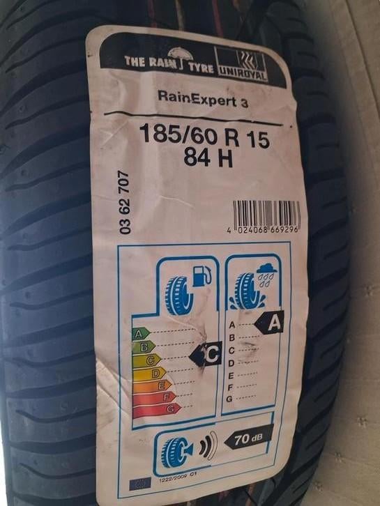 Pneu d'été Uniroyal 185/60 r15 84H rainexpert 3 neuf, Autos : Pièces & Accessoires, Pneus & Jantes, Neuf, 15 pouces, Véhicule de tourisme