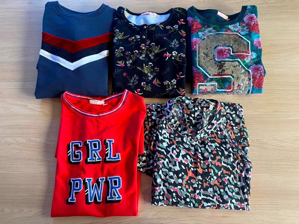 pakket jurkje - maat 176 - 5 stuks, Kinderen en Baby's, Kinderkleding | Maat 176, Gebruikt, Meisje, Ophalen of Verzenden, Someone