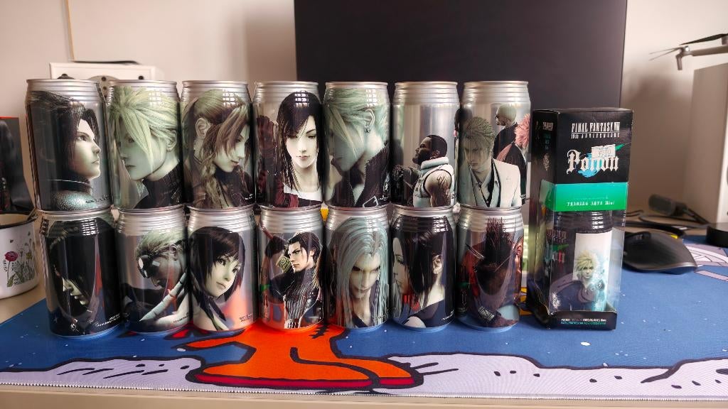 Final Fantasy VII 10th Anniversary Potion (energy drink), Enlèvement ou Envoi, Neuf, Fantasy