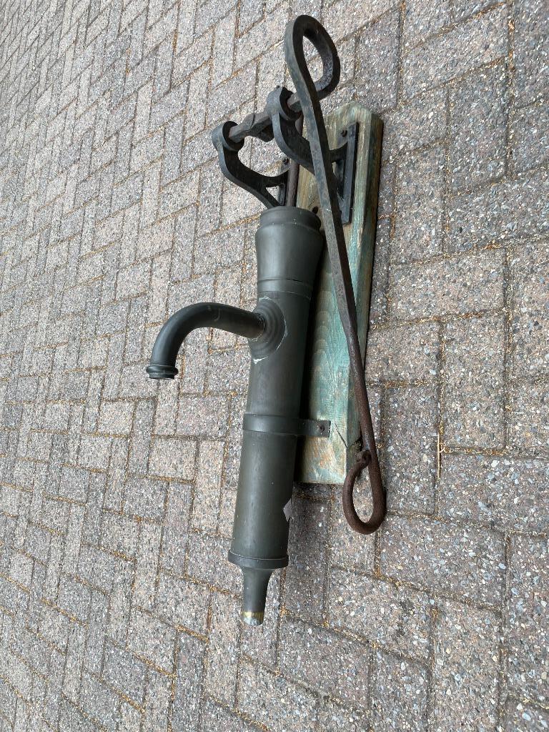 koperen handpomp, Tuin en Terras, Waterpompen, Ophalen, Gebruikt, Handmatig, Overige typen