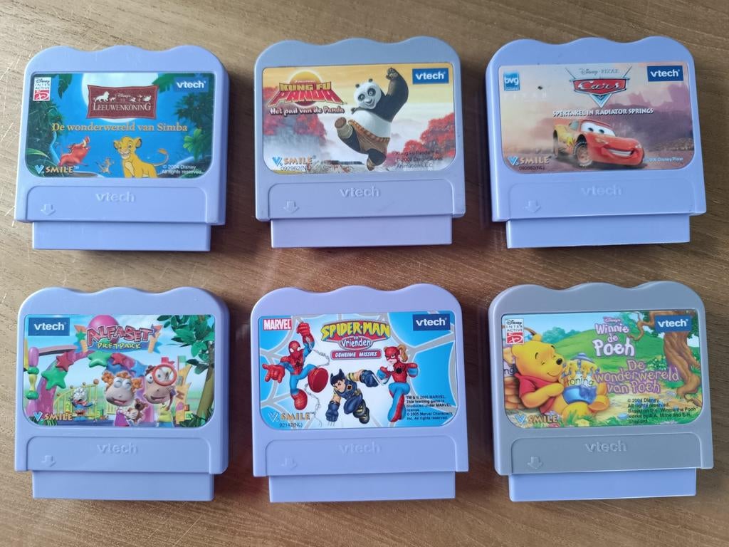 V-Tech spelletjes (6 stuks), Kinderen en Baby's, Speelgoed | Vtech, Ophalen of Verzenden