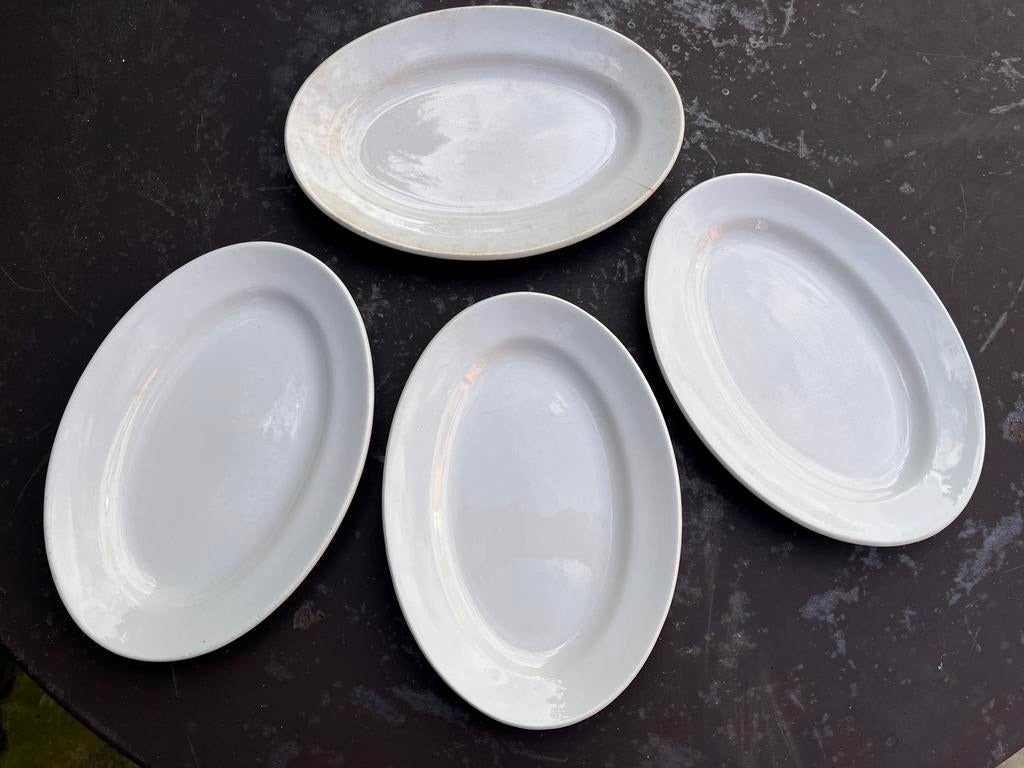 2 kleine ovalen schaaltjes Boch, Antiek en Kunst, Ophalen of Verzenden