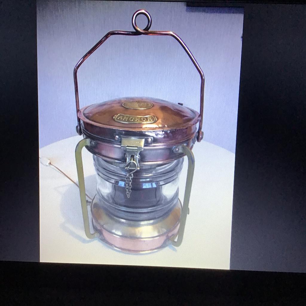 Scheepslamp Anchor Light, Ophalen of Verzenden, Gebruikt