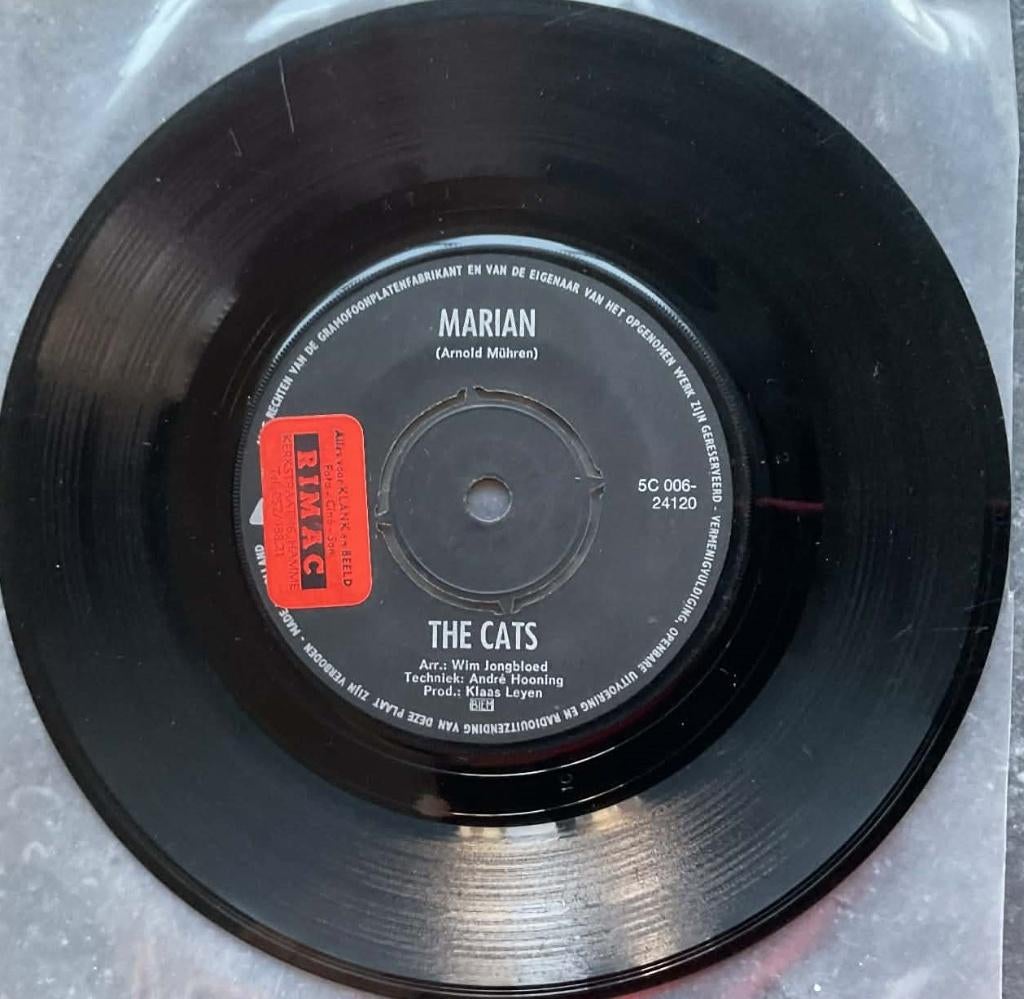 The Cats  "Marian", Cd's en Dvd's, Vinyl Singles, Ophalen of Verzenden, Gebruikt, Overige genres, Single