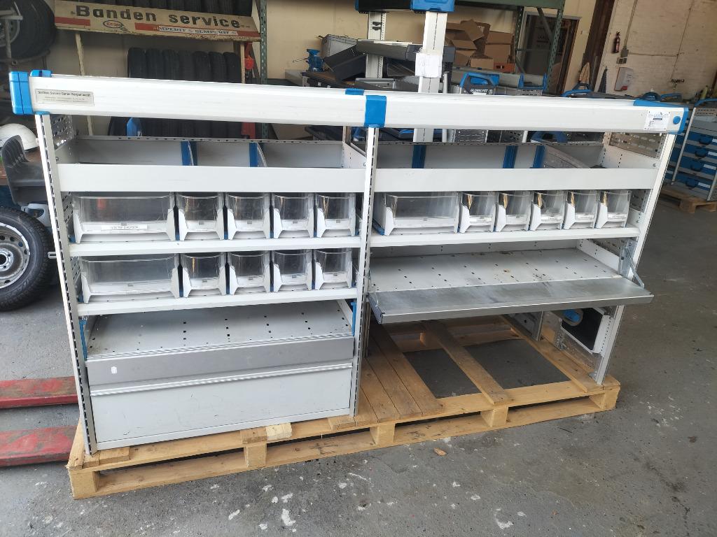 Sortimo Bedrijfswagen Inrichting( 2406)L 230 B 38 H 126 €799, Auto diversen, Auto-accessoires, Ophalen, Zo goed als nieuw