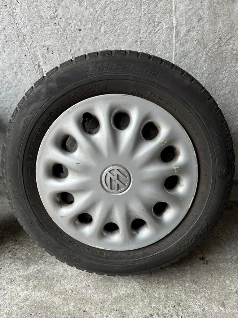 Te koop: 4 Michelin Alpin 195/65 R15 winterbanden, Auto-onderdelen, Banden en Velgen, Ophalen, Winterbanden, Band(en)