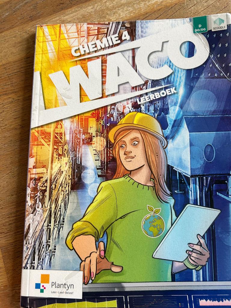 Waco chemie 4 leerboek, Boeken, Schoolboeken, ASO, Scheikunde, Plantyn, Ophalen of Verzenden