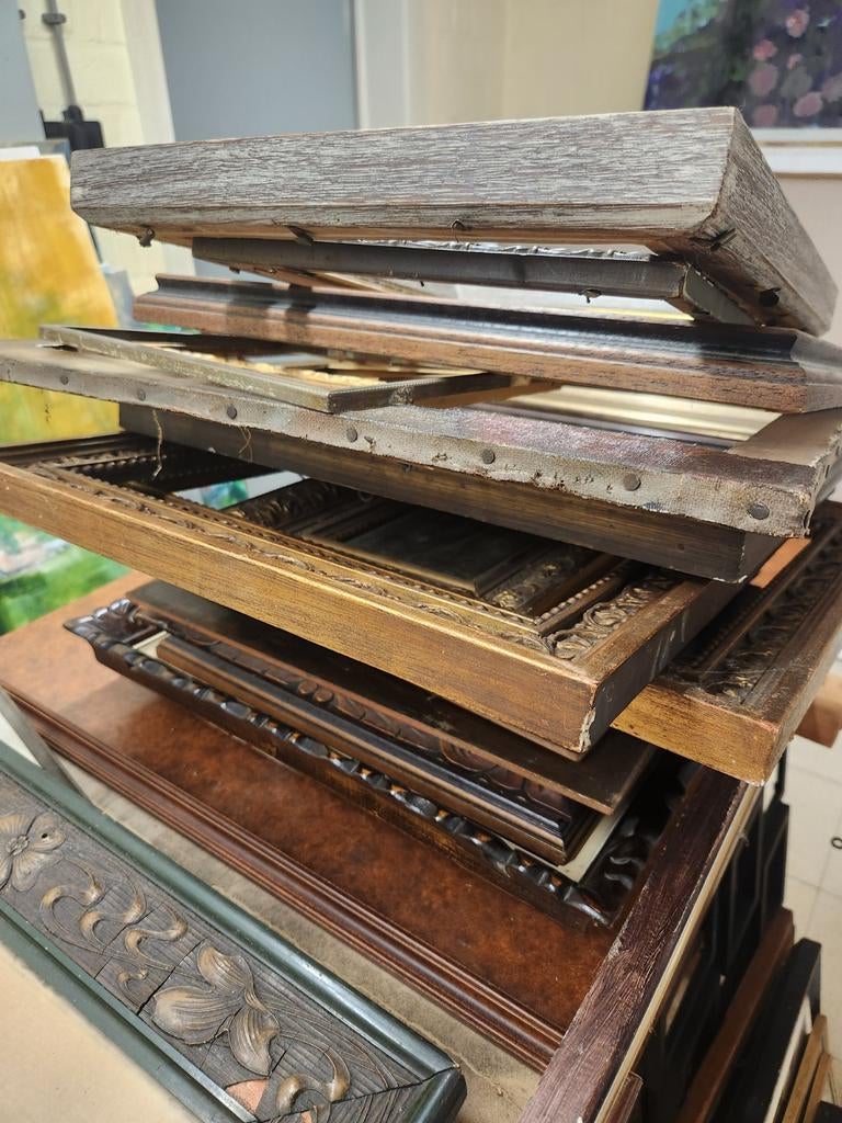 Lot kaders, Antiek en Kunst, Ophalen