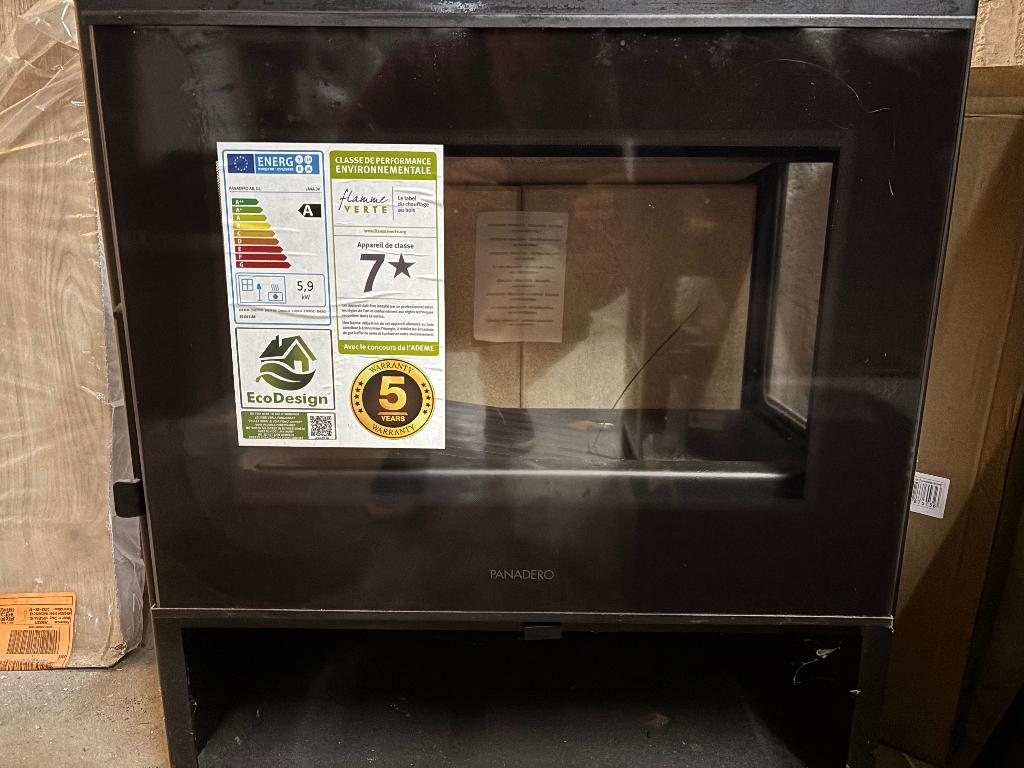 Houtkachel Panadero Java 3V, Huis en Inrichting, Kachels, Nieuw, Vrijstaand, Houtkachel, Ophalen