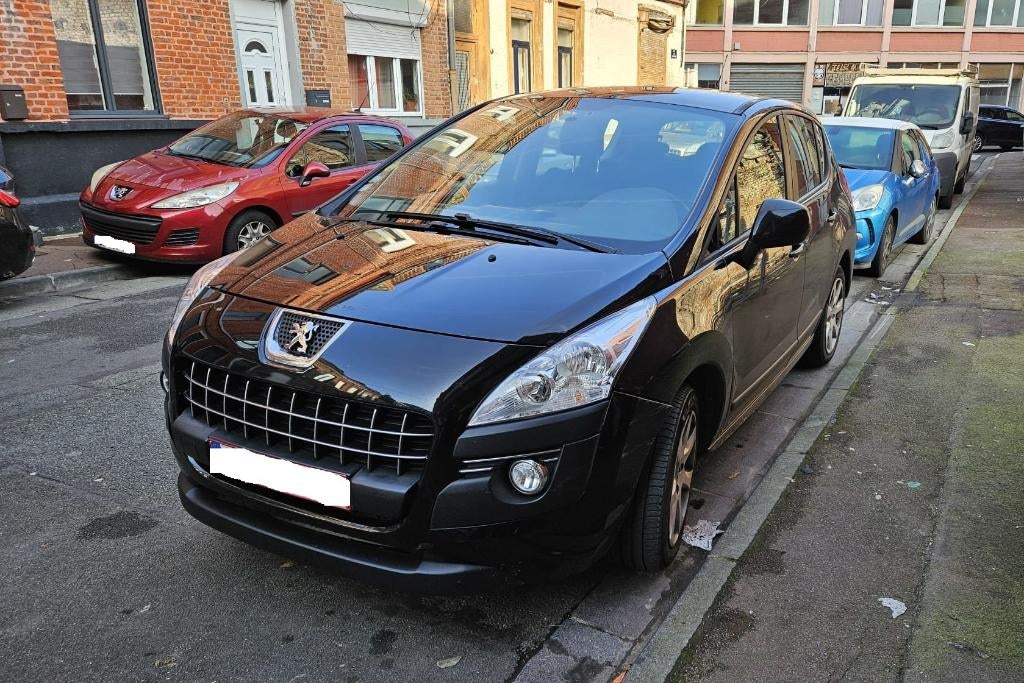 Peugeot 3008 1.6 HDI FAP, Autos, Peugeot, Particulier, Diesel, Berline, 5 portes, Automatique, Noir, Carnet d'entretien, Enlèvement