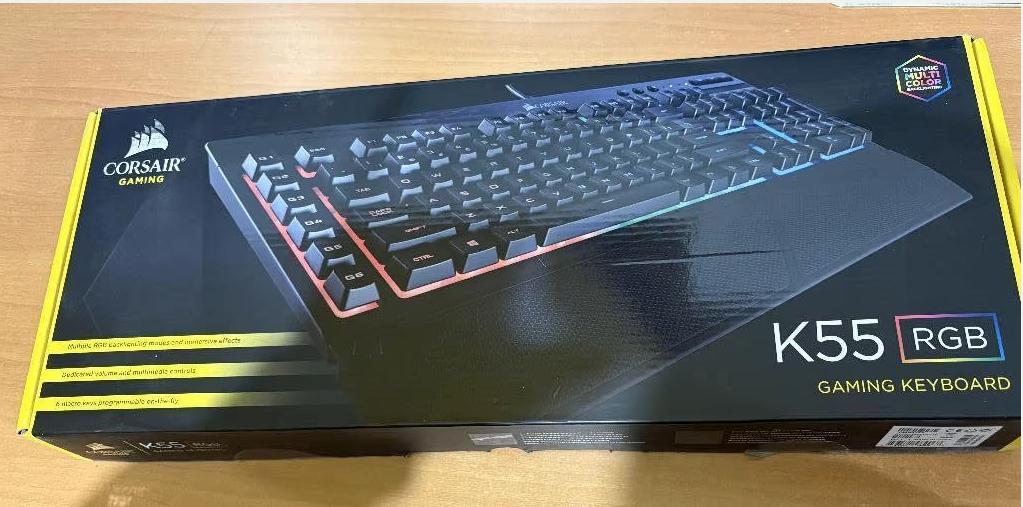 Corsair K55 RGB, Computers en Software, Toetsenborden, Ophalen, Gebruikt, Overige indelingen, Gaming toetsenbord
