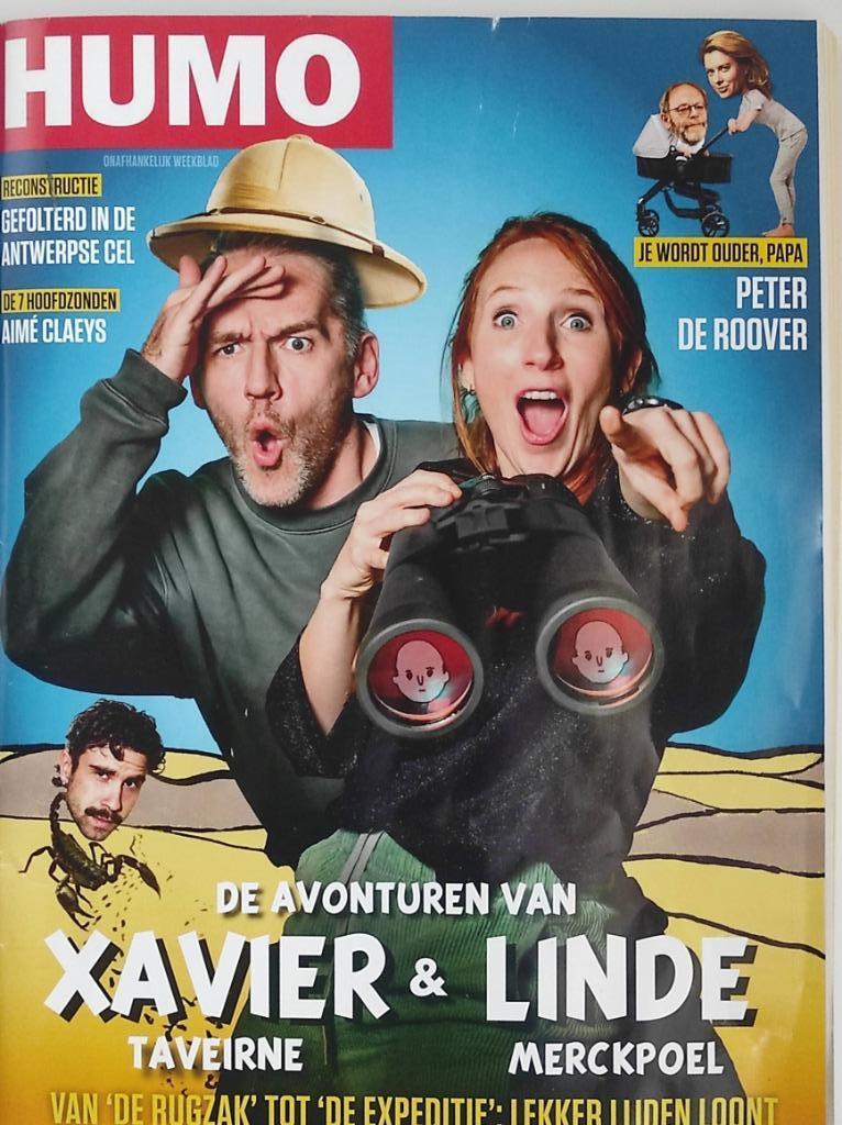 HUMO > 2  boeiende uitgaven, > zie foto's voor alle inhoud, Ophalen of Verzenden, Tijdschrift