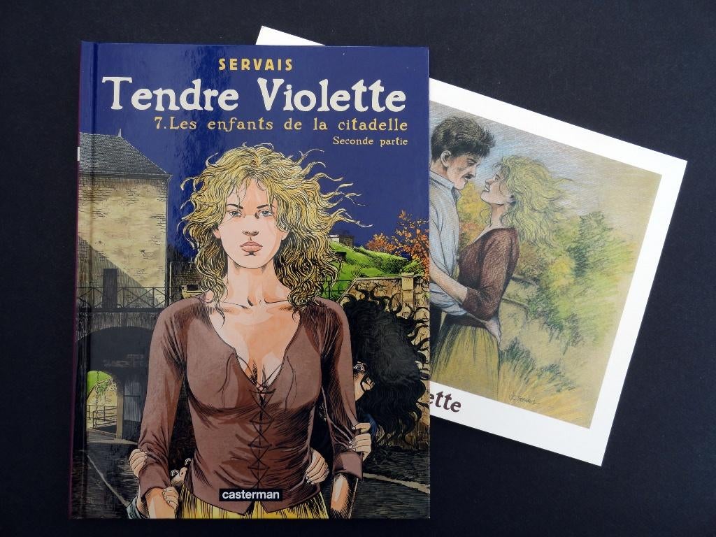 Tendre Violette T7 + XL - Servais - EO2007 - Casterman, Envoi