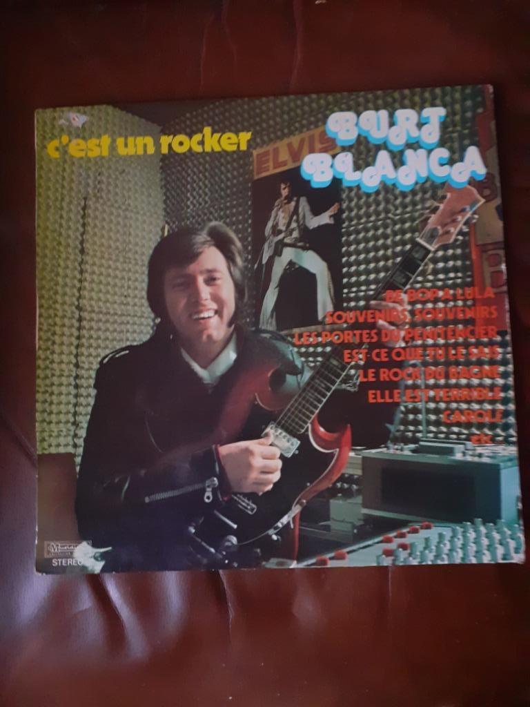 LP Burt Blanca : C'est un rocker (Belpop), CD & DVD, Enlèvement ou Envoi