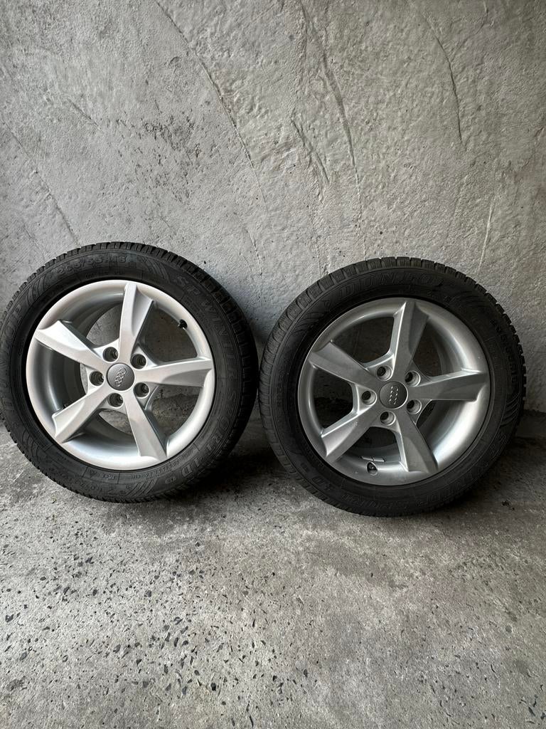 Pneus hiver Audi A3 avec jantes alu d’origine, Autos : Pièces & Accessoires, Pneus & Jantes, Enlèvement, Pneus hiver, Pneu(s)