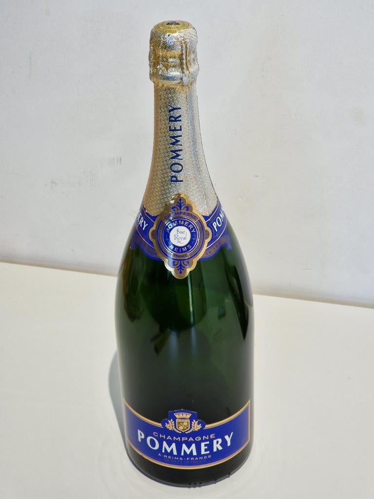 Pommery champagne magnum 1,5 liter gesloten presentatie fles, Enlèvement ou Envoi, Comme neuf, Champagne