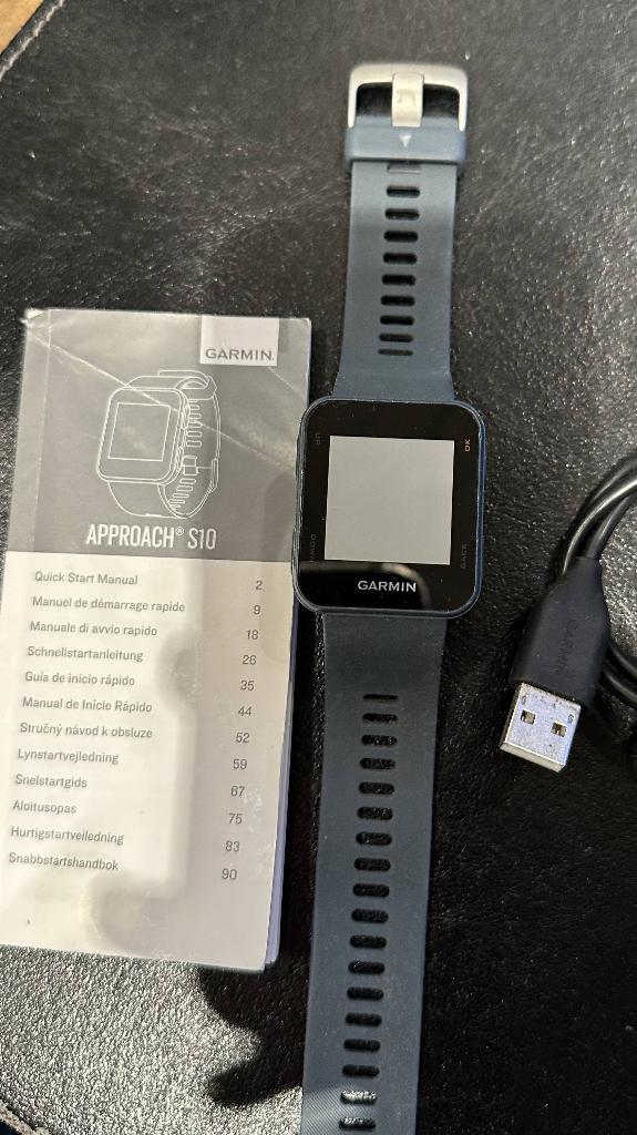Garmin S10 Golf horloge, grijs, Garmin, Ophalen of Verzenden, Zo goed als nieuw, Afstand