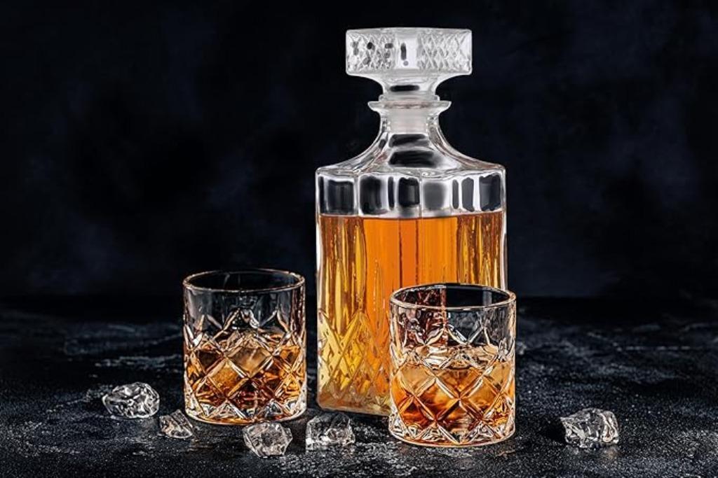 Carafe en verre alpina Classic LIVRAISON RAPIDE ET GRATUITE, Antiquités & Art, Envoi