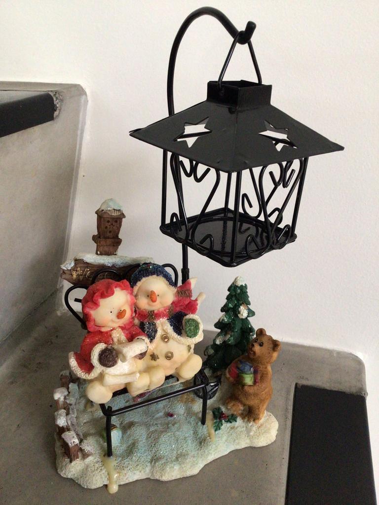 Sneeuwmannetjes met lantaren, Ophalen, Zo goed als nieuw