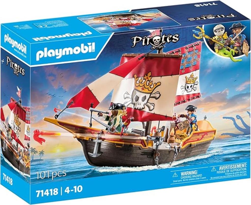 PLAYMOBIL  piratenschip SNELLE GRATIS LEVERING, Verzenden, Nieuw, Complete set
