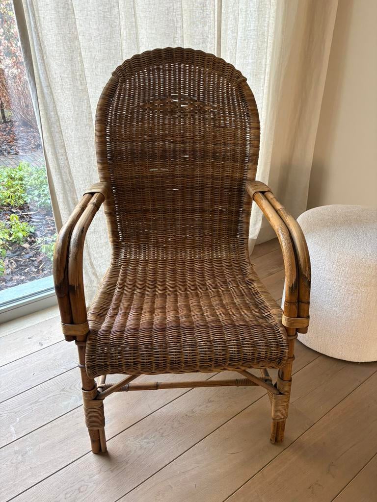 Rotan zetel, Kinderen en Baby's, Ophalen, Zo goed als nieuw