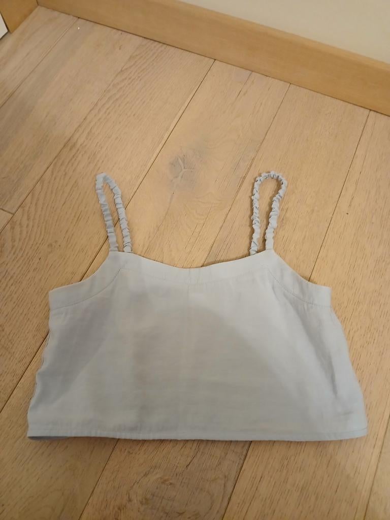 Blauwe top (vormsel), Enfants & Bébés, Vêtements enfant | Taille 164, Chemise ou À manches longues, Comme neuf, Fille, Zara