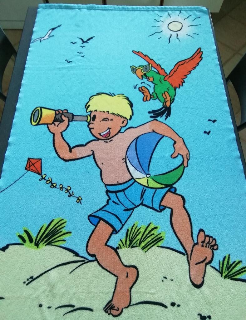 strandlaken Jommeke, Verzamelen, Ophalen of Verzenden, Overige figuren, Nieuw, Gebruiksvoorwerp