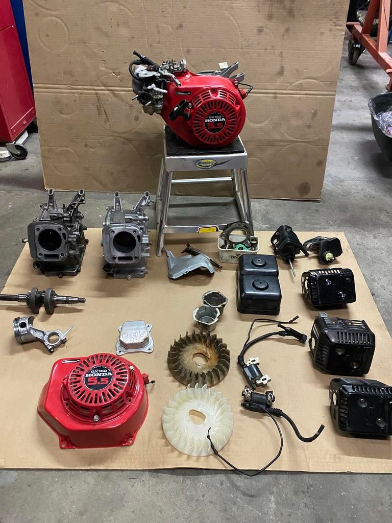Moteur honda gx160+ lot de pieces, Enlèvement, Comme neuf