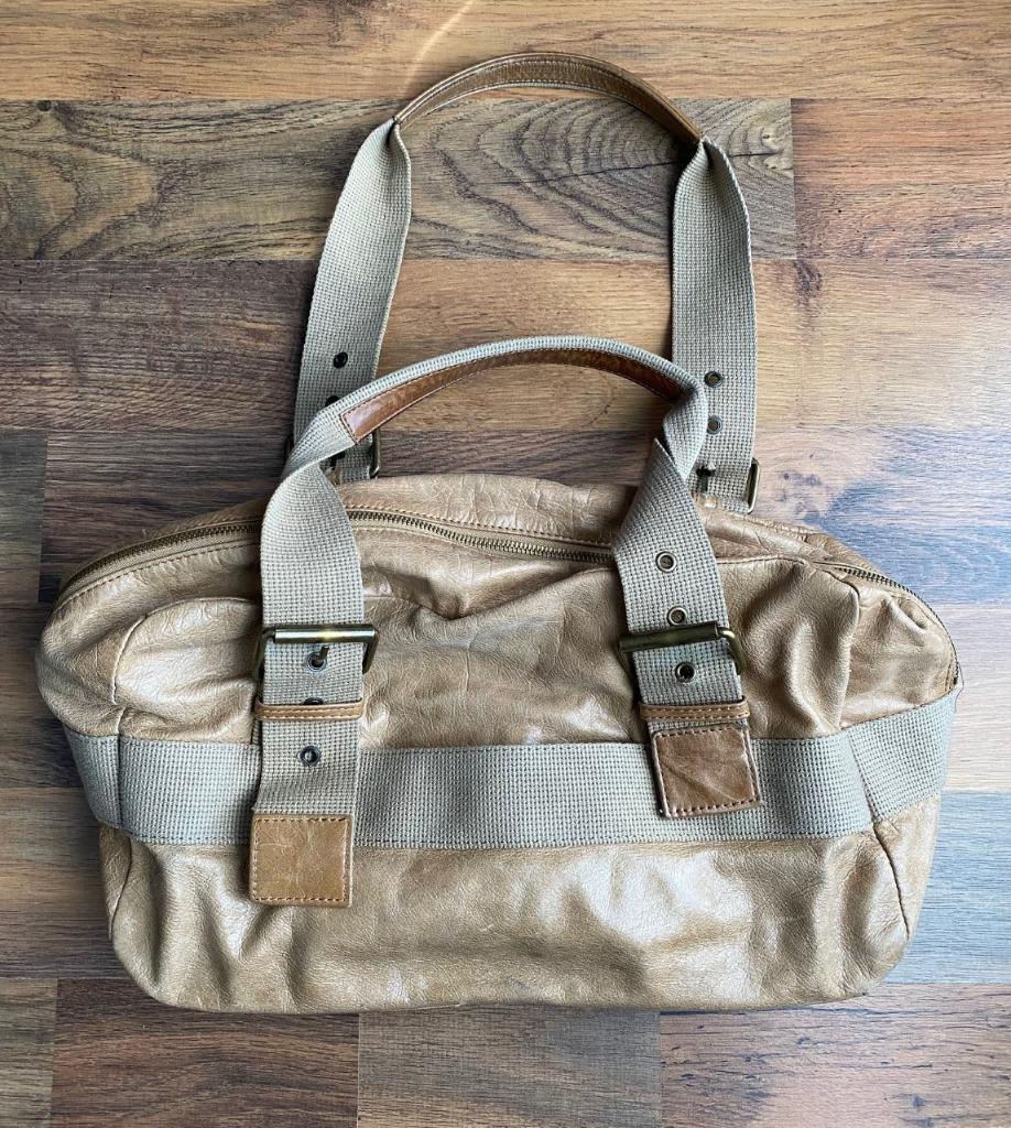 Bruine schoudertas, Envoi, Utilisé, Brun