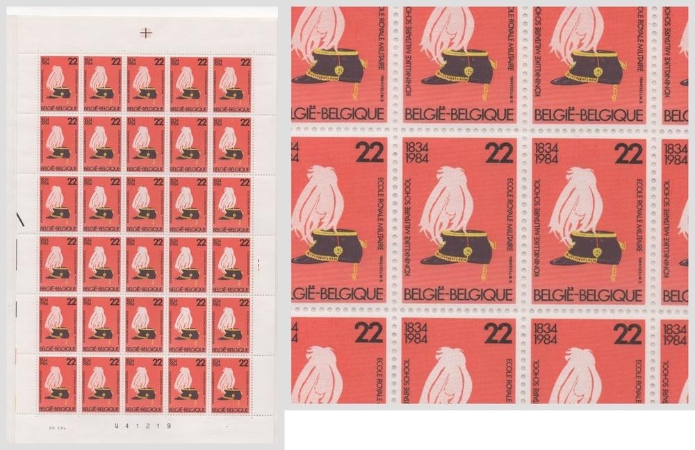 Militaire School 1984, Verzenden