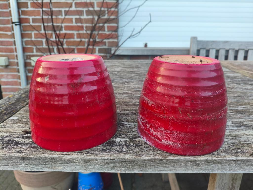 bloempotten, Ophalen, Gebruikt, Rond, Minder dan 40 cm