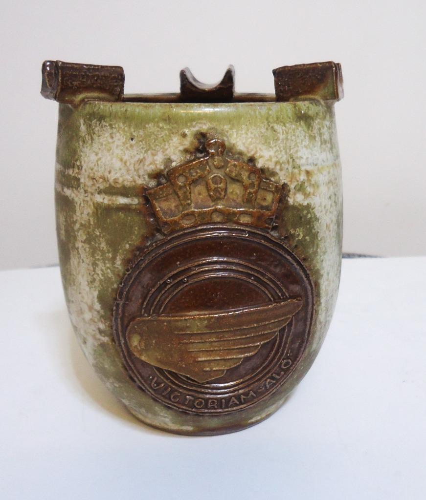 Cendrier militaire rare VICTOIRE armée de air ÉCRASA😎🤗🎁👌, Antiquités & Art, Curiosités & Brocante, Enlèvement ou Envoi