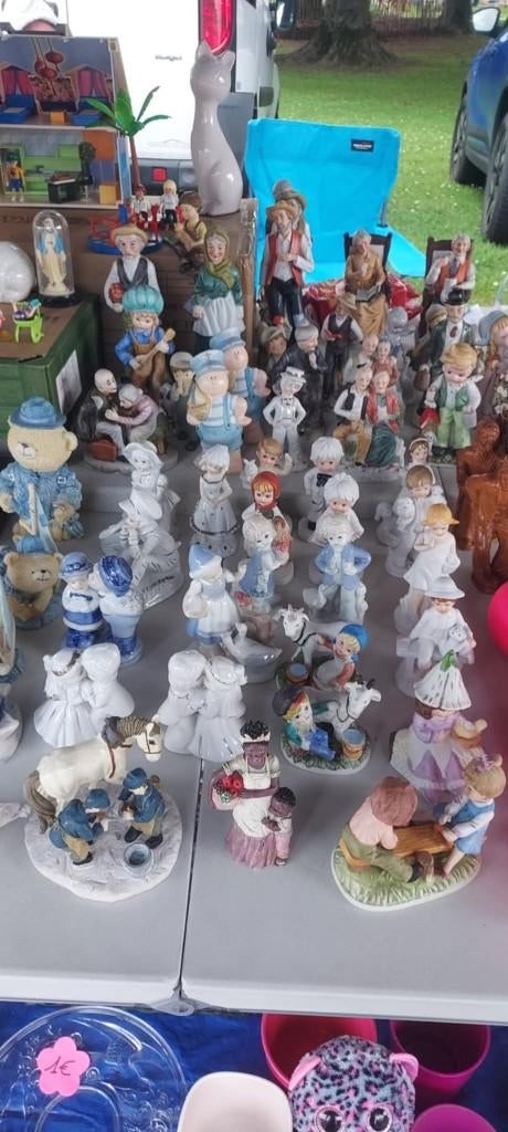 Décorations - Gros lot de statuettes, Enlèvement