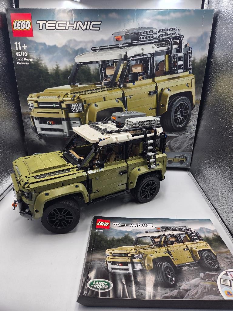 Lego Technic 42110 Land Rover Defender, Ophalen of Verzenden, Zo goed als nieuw, Complete set, Lego