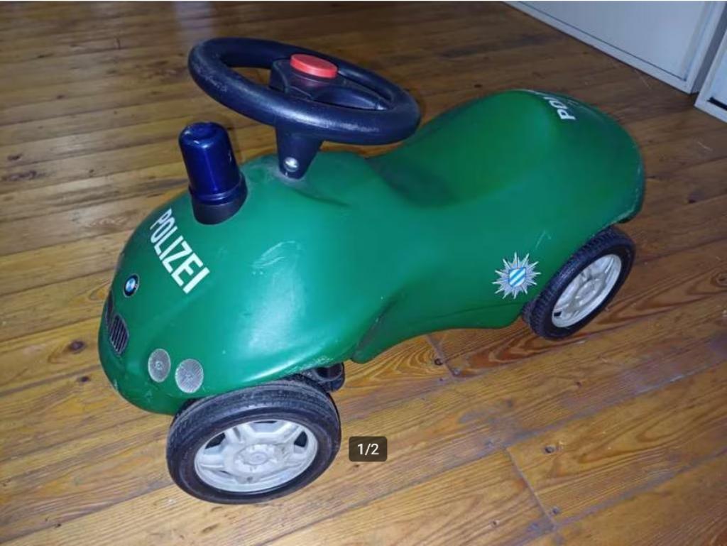 Bmw babyracer baby racer loopauto politie polizei, Kinderen en Baby's, Ophalen of Verzenden, Gebruikt, Loopvoertuig