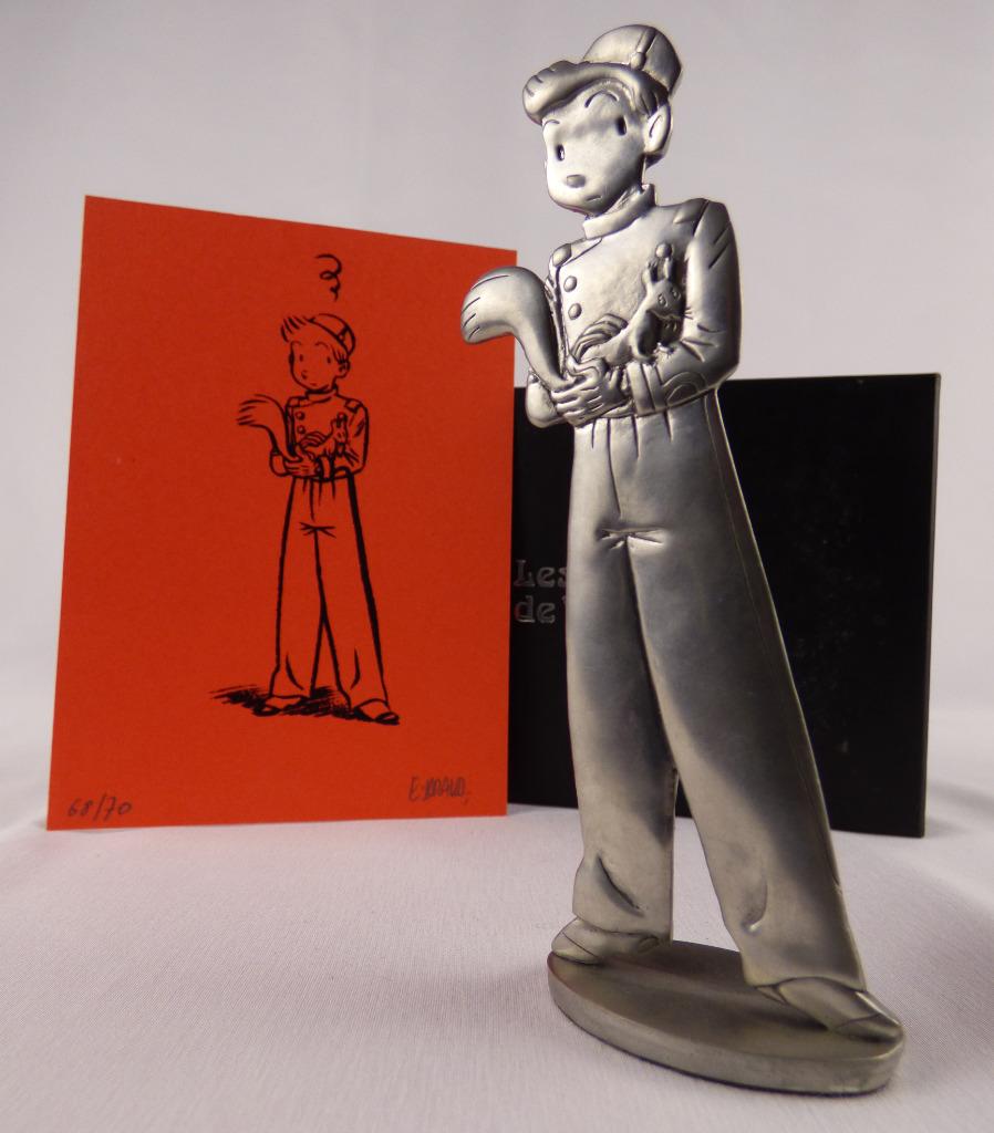 Emile Bravo/Spirou/Etains de Virginie, Collections, Enlèvement ou Envoi, Gaston ou Spirou, Comme neuf, Statue ou Figurine