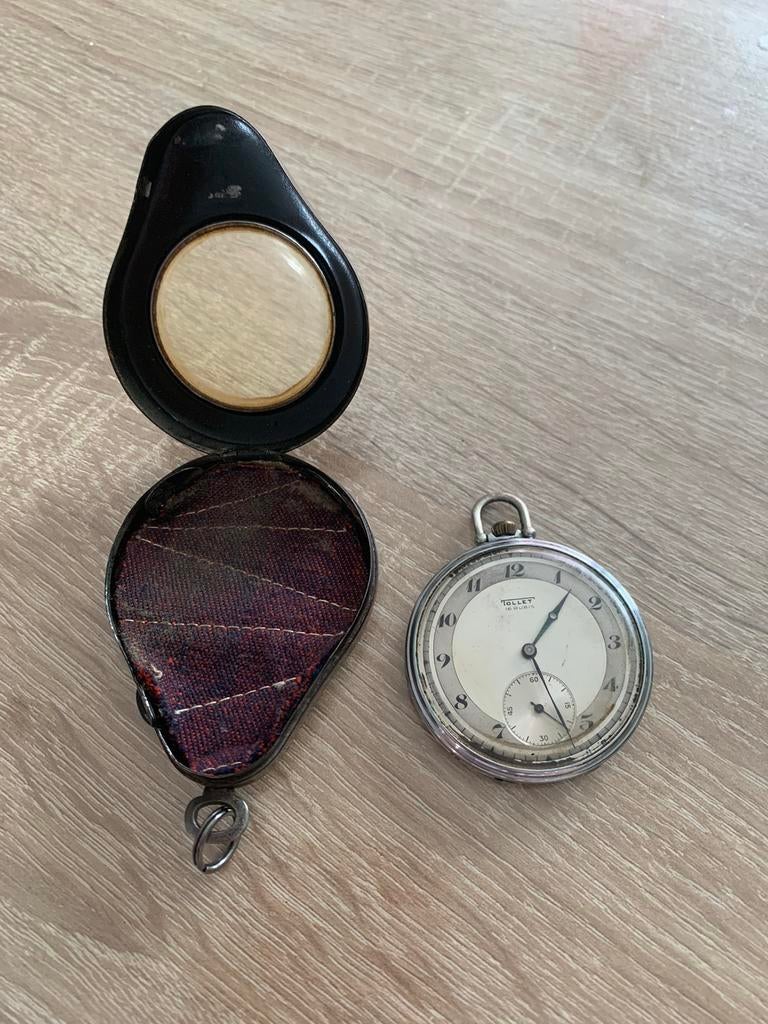 Zakhorloge Tollet 16 Rubis, Ophalen of Verzenden, Zakhorloge