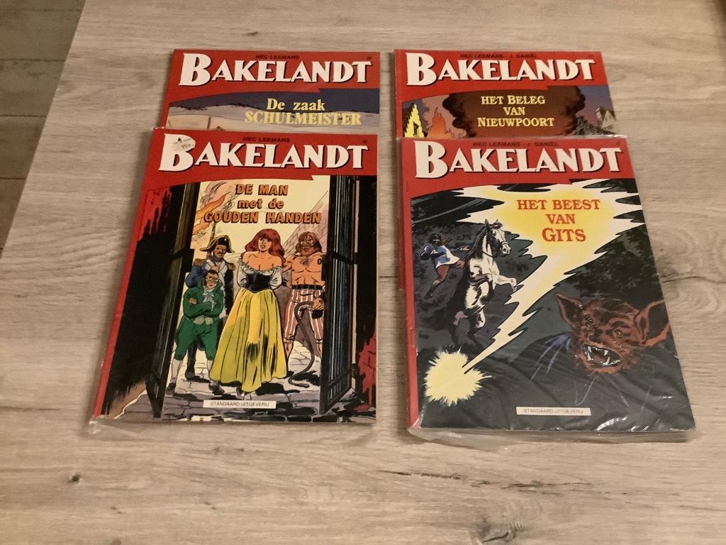 Bakelandt verschillende strips (1991-1995), Boeken, Stripverhalen, Zo goed als nieuw, Meerdere stripboeken, Ophalen of Verzenden