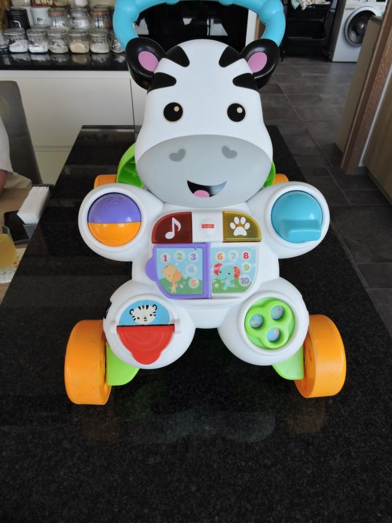 loopwagen, Kinderen en Baby's, Speelgoed | Fisher-Price, Ophalen, Zo goed als nieuw, Duw- of Trekspeelgoed, Met licht